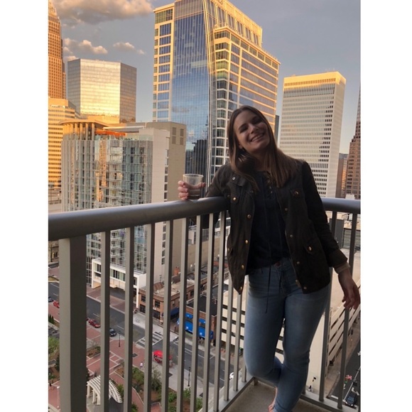 9” High-Rise Skinny Cuffed Jeans: Light Wash - Picture 1 of 5